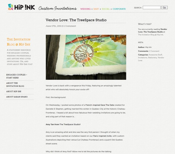 Hip Ink Vendor Love for The TreeSpace Studio