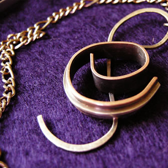 it's a musical thing: shibuichi and sterling silver it's a musical thing