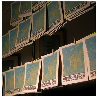travel brochure invitations
drying: screen-print on japanese washi paper travel brochure invitations:screen-print on japanese washi paper