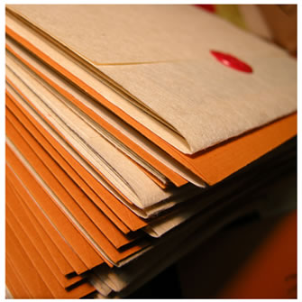 japanese washi paper wrap, wax sealed, recycled envelopes travel brochure invitations ready to go
